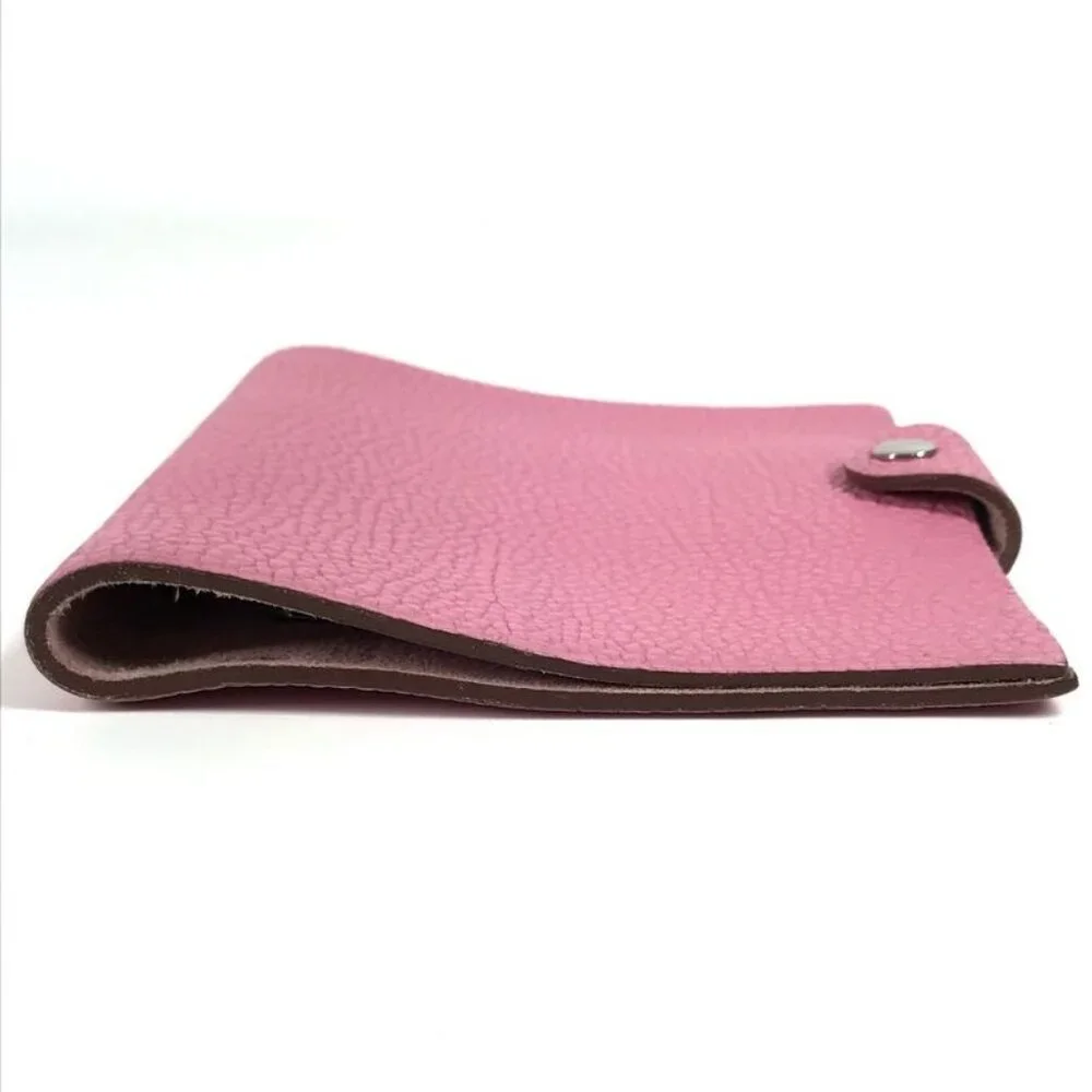 Hermes Notebook Cover Ulysse PM Notebook Cover Taurillon Clemence Pink